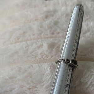 Sterling Garnet ring